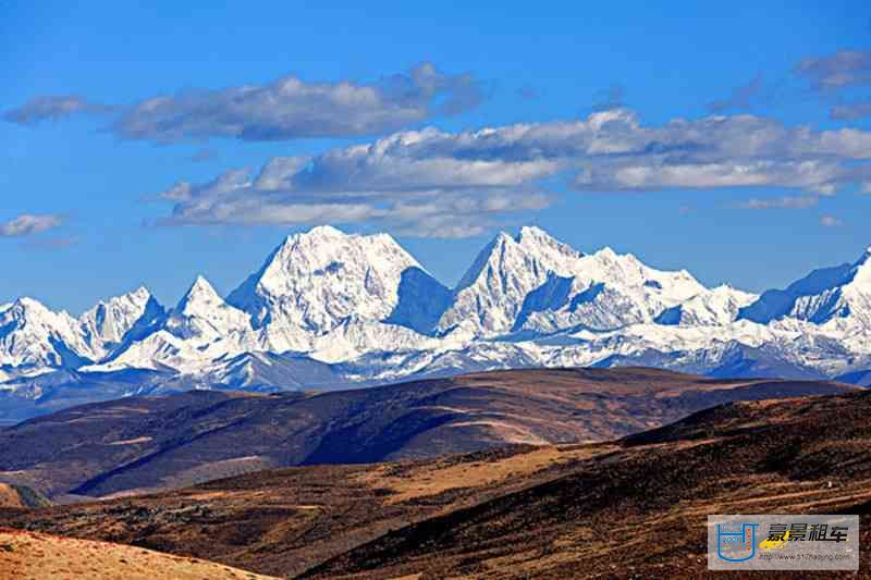 贡嘎雪山