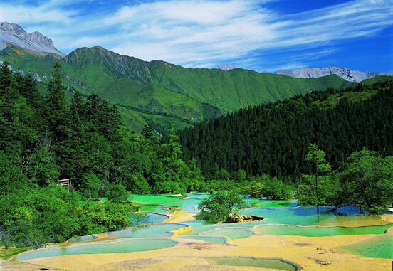 端午节好去处 九寨沟黄龙若尔盖花湖4日游