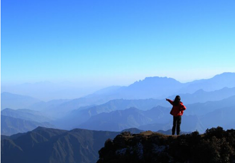 清明小长假自驾牛背山观景